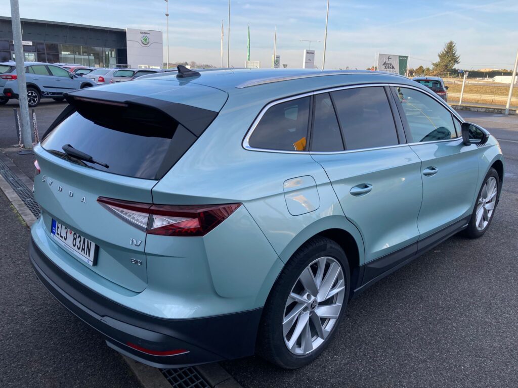 Škoda Enyaq iV, 80, rychlé nabíjení 125 kW