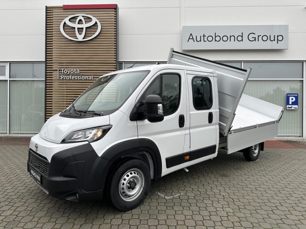 Toyota Proace Max  2.2D 140 6MT Třístranný sklápěč 7S