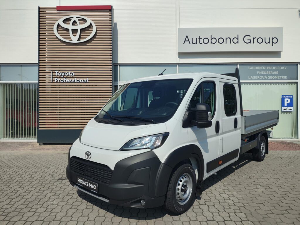 Toyota Proace Max  2.2D 6MT CrewCab 7s valník L3H1