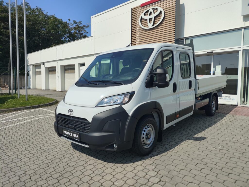 Toyota Proace Max  2.2D 6MT CrewCab 7s valník L3H1